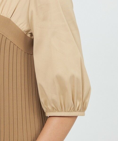 EPOCA / エポカ ロング・マキシ丈ワンピース | ドライポリエステル ニットコンビドレス | 詳細7