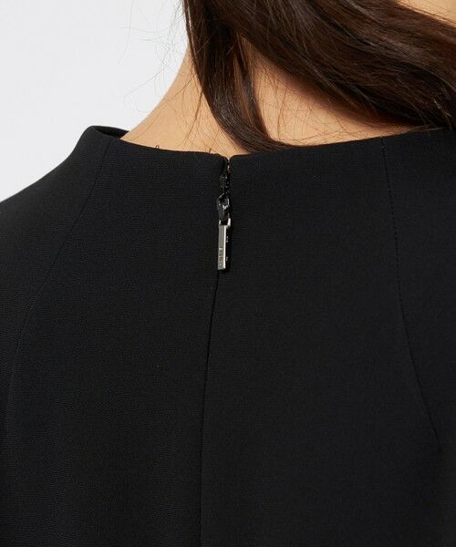 EPOCA / エポカ ロング・マキシ丈ワンピース | コンパクトダブルクロス Vネックワンピース | 詳細5