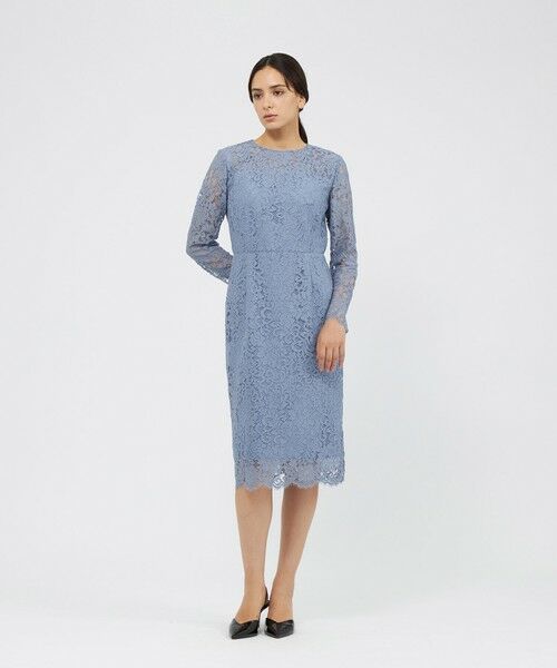 EPOCA / エポカ ロング・マキシ丈ワンピース | フィオーレリバーレース Iラインドレス | 詳細2