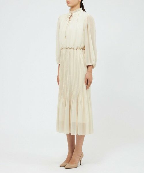 EPOCA / エポカ ロング・マキシ丈ワンピース | ドライジョーゼット プリーツワンピース | 詳細4