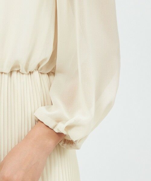 EPOCA / エポカ ロング・マキシ丈ワンピース | ドライジョーゼット プリーツワンピース | 詳細7