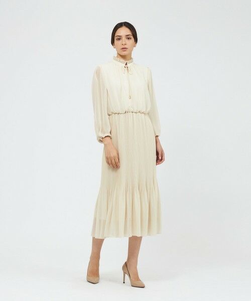EPOCA / エポカ ロング・マキシ丈ワンピース | ドライジョーゼット プリーツワンピース | 詳細2