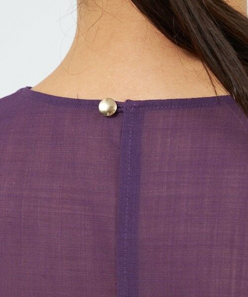 EPOCA / エポカ シャツ・ブラウス | ウールボイル フリルブラウス | 詳細7