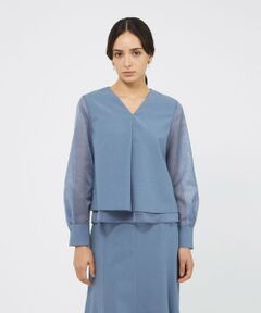 EPOCA / エポカ シャツ・ブラウス | ハイツイストクレープ Aラインブラウス