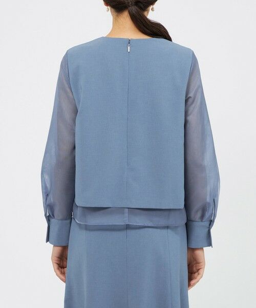 EPOCA / エポカ シャツ・ブラウス | ハイツイストクレープ Aラインブラウス | 詳細5