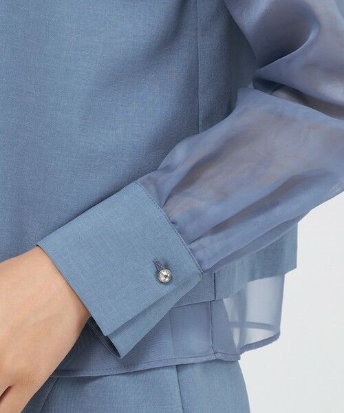 EPOCA / エポカ シャツ・ブラウス | ハイツイストクレープ Aラインブラウス | 詳細7