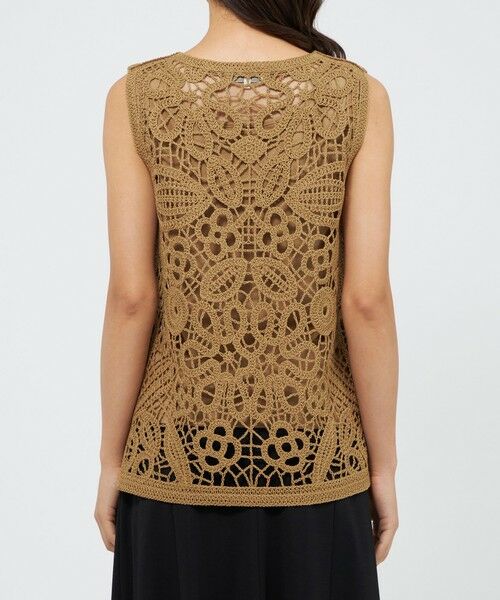 EPOCA / エポカ ニット・セーター | フラワーエンブロイダリー ニットジレ | 詳細8