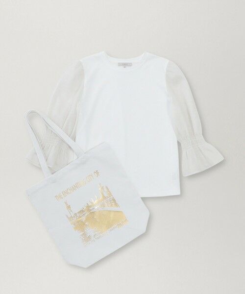 EPOCA / エポカ カットソー | シアースリーブカットソー＆トートバッグセット | 詳細1