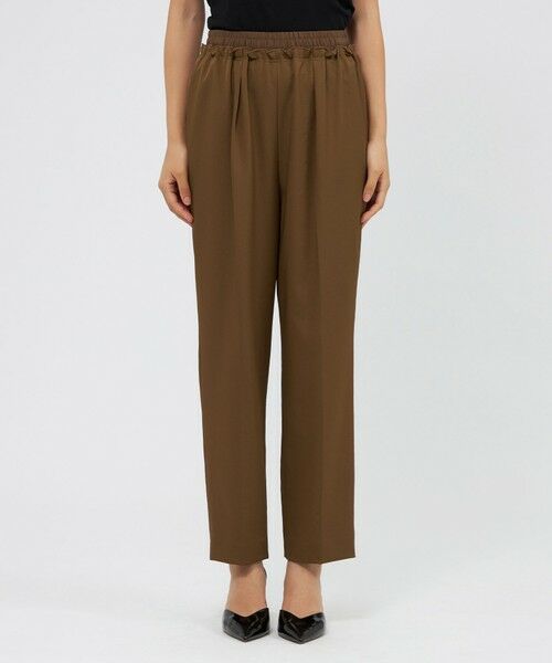 EPOCA / エポカ その他パンツ | トリアセテートツイル テーパードパンツ | 詳細3