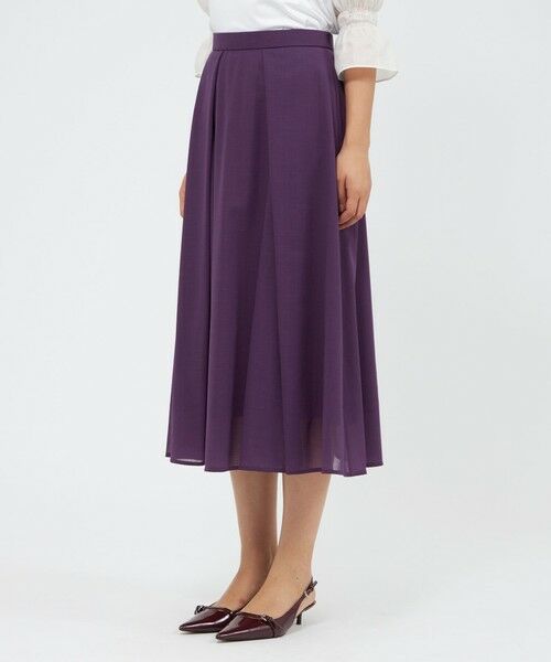 EPOCA / エポカ ロング・マキシ丈スカート | ウールボイル タックスカート | 詳細5