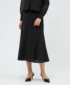 EPOCA / エポカ ロング・マキシ丈スカート | ハイツイストクレープ セミフレアスカート