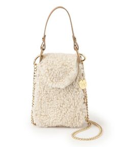 EPOCA / エポカ メッセンジャーバッグ・ウエストポーチ | 【LAURA DI MAGGIO】エコファーコンビハンドバッグ《WEB＆EPOCA THE SHOP店舗限定》