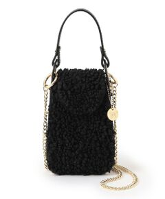 EPOCA / エポカ メッセンジャーバッグ・ウエストポーチ | 【LAURA DI MAGGIO】エコファーコンビハンドバッグ《WEB＆EPOCA THE SHOP店舗限定》