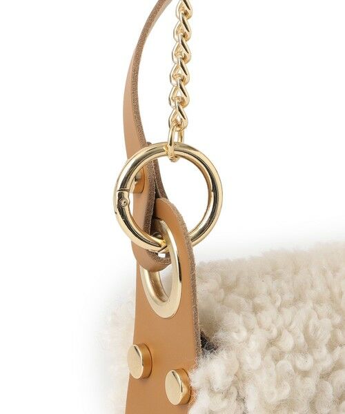 EPOCA / エポカ メッセンジャーバッグ・ウエストポーチ | 【LAURA DI MAGGIO】エコファーコンビハンドバッグ《WEB＆EPOCA THE SHOP店舗限定》 | 詳細6