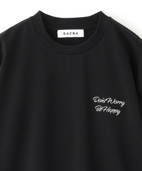 EPOCA / エポカ カットソー | 【SACRA】メッセージカットソー《WEB＆EPOCA THE SHOP店舗限定》 | 詳細2