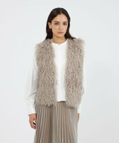 EPOCA / エポカ ノーカラージャケット | 【EPOCA STORIA】エコファージレ《WEB＆EPOCA THE SHOP店舗限定》