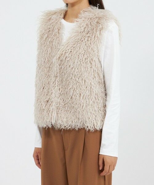 EPOCA / エポカ ノーカラージャケット | 【EPOCA STORIA】エコファージレ《WEB＆EPOCA THE SHOP店舗限定》 | 詳細5