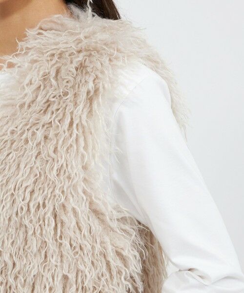 EPOCA / エポカ ノーカラージャケット | 【EPOCA STORIA】エコファージレ《WEB＆EPOCA THE SHOP店舗限定》 | 詳細7