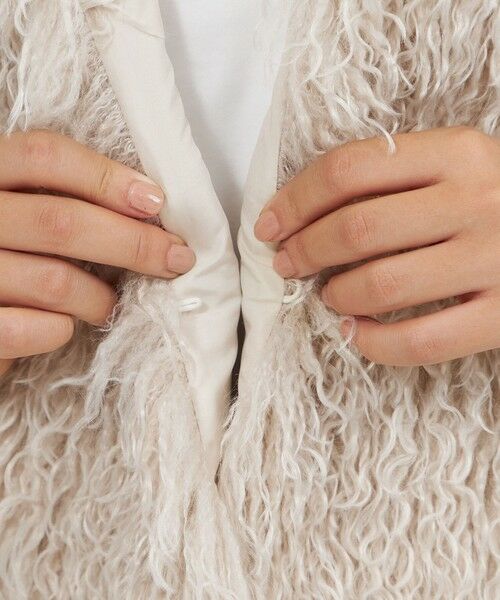 EPOCA / エポカ ノーカラージャケット | 【EPOCA STORIA】エコファージレ《WEB＆EPOCA THE SHOP店舗限定》 | 詳細8