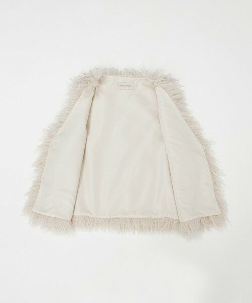 EPOCA / エポカ ノーカラージャケット | 【EPOCA STORIA】エコファージレ《WEB＆EPOCA THE SHOP店舗限定》 | 詳細9