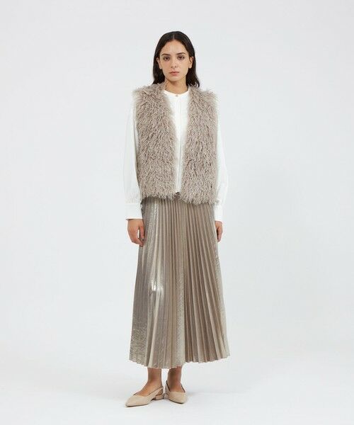 EPOCA / エポカ ノーカラージャケット | 【EPOCA STORIA】エコファージレ《WEB＆EPOCA THE SHOP店舗限定》 | 詳細1