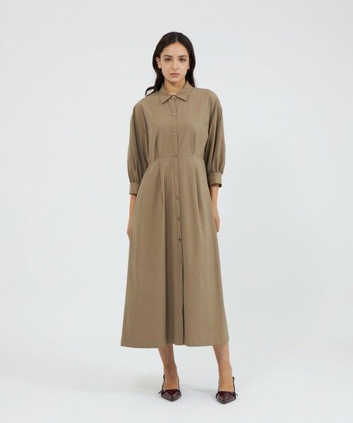 EPOCA / エポカ ロング・マキシ丈ワンピース | 【EPOCA STORIA】ソフトタイプライターワンピース 《WEB＆EPOCA THE SHOP店舗限定》 | 詳細3