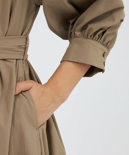 EPOCA / エポカ ロング・マキシ丈ワンピース | 【EPOCA STORIA】ソフトタイプライターワンピース 《WEB＆EPOCA THE SHOP店舗限定》 | 詳細7