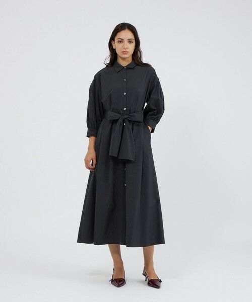 EPOCA / エポカ ロング・マキシ丈ワンピース | 【EPOCA STORIA】ソフトタイプライターワンピース 《WEB＆EPOCA THE SHOP店舗限定》 | 詳細1