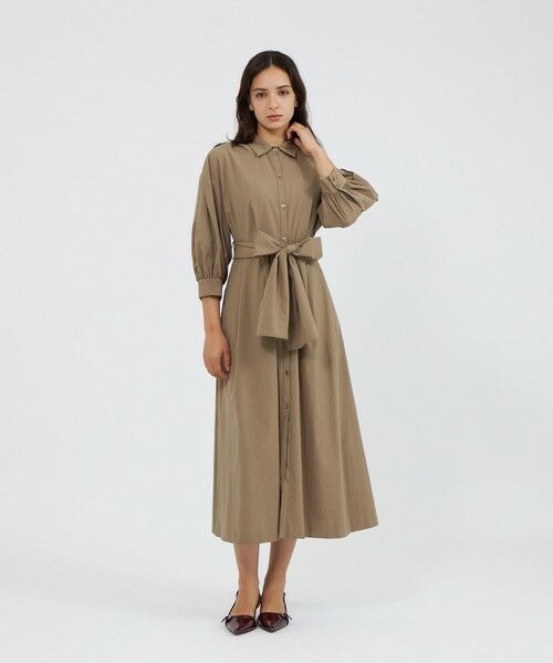 EPOCA / エポカ ロング・マキシ丈ワンピース | 【EPOCA STORIA】ソフトタイプライターワンピース 《WEB＆EPOCA THE SHOP店舗限定》 | 詳細2