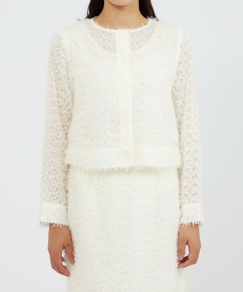 EPOCA / エポカ シャツ・ブラウス | 【EPOCA STORIA】ラメシャギーブラウス《WEB＆EPOCA THE SHOP店舗限定》 | 詳細4