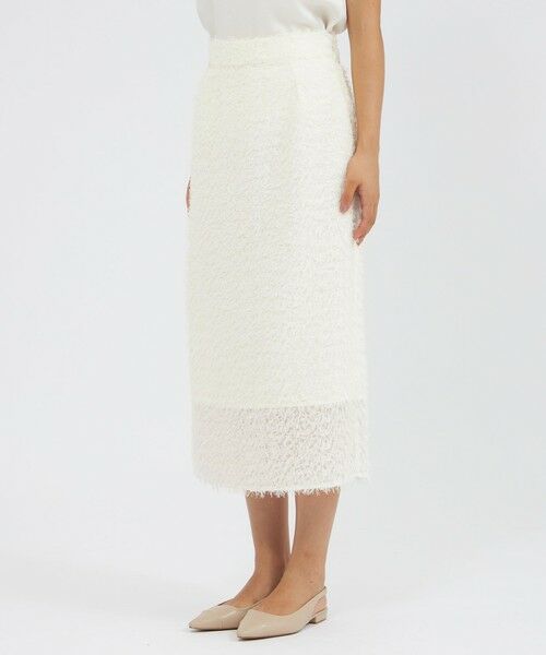 EPOCA / エポカ ロング・マキシ丈スカート | 【EPOCA STORIA】ラメシャギースカート《WEB＆EPOCA THE SHOP店舗限定》 | 詳細4