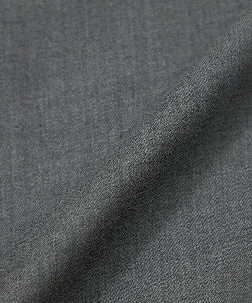 EPOCA / エポカ ノーカラージャケット | ライトウールツイル クロップドジャケット | 詳細9
