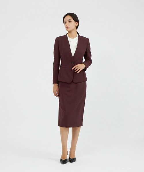 EPOCA / エポカ ノーカラージャケット | 24 TWENTY FOUR Noble スタンドカラージャケット | 詳細3