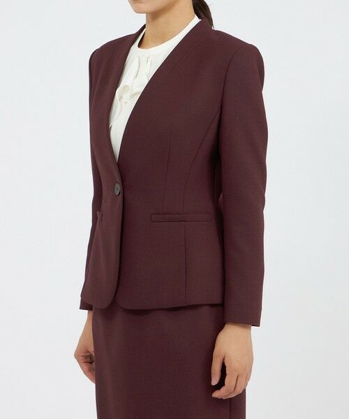 EPOCA / エポカ ノーカラージャケット | 24 TWENTY FOUR Noble スタンドカラージャケット | 詳細6