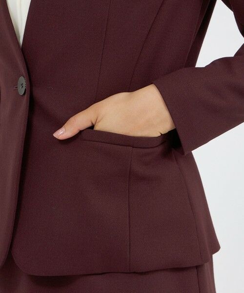 EPOCA / エポカ ノーカラージャケット | 24 TWENTY FOUR Noble スタンドカラージャケット | 詳細8