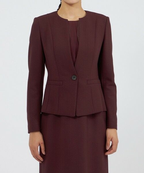 EPOCA / エポカ ノーカラージャケット | 24 TWENTY FOUR Noble ノーカラージャケット | 詳細4