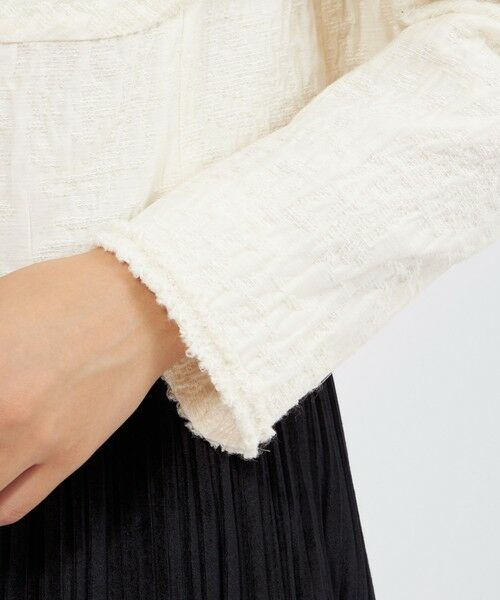 EPOCA / エポカ ノーカラージャケット | ブークレージャカード ノーカラージャケット | 詳細6