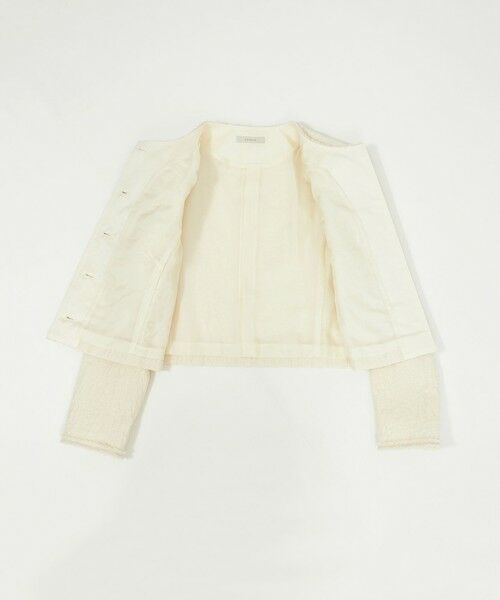 EPOCA / エポカ ノーカラージャケット | ブークレージャカード ノーカラージャケット | 詳細8