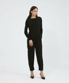 EPOCA / エポカ ロング・マキシ丈ワンピース | トリアセダブルクロス コンビネゾン