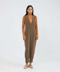 EPOCA / エポカ ロング・マキシ丈ワンピース | トリアセダブルクロス コンビネゾン