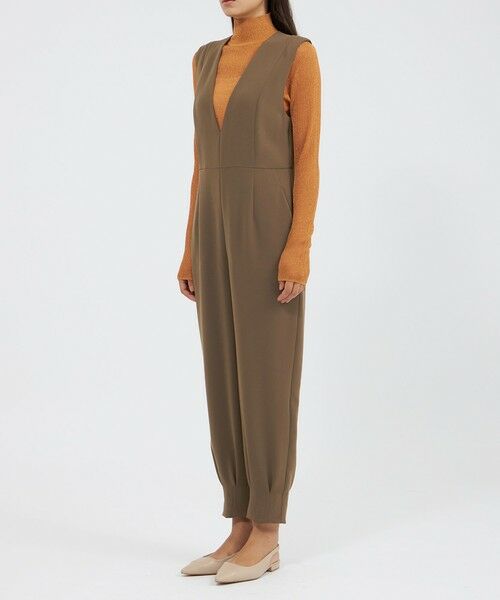 EPOCA / エポカ ロング・マキシ丈ワンピース | トリアセダブルクロス コンビネゾン | 詳細5