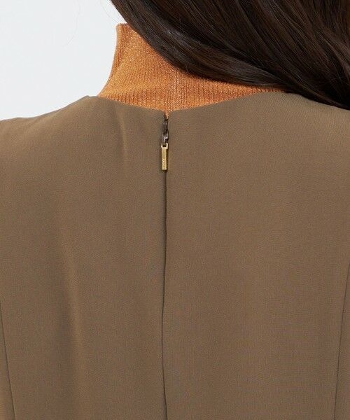 EPOCA / エポカ ロング・マキシ丈ワンピース | トリアセダブルクロス コンビネゾン | 詳細7