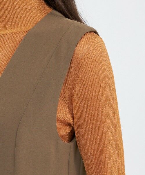 EPOCA / エポカ ロング・マキシ丈ワンピース | トリアセダブルクロス コンビネゾン | 詳細8