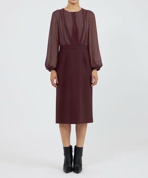 EPOCA / エポカ ロング・マキシ丈ワンピース | 24 TWENTY FOUR Noble コンビドレス | 詳細4