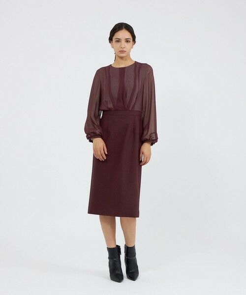 EPOCA / エポカ ロング・マキシ丈ワンピース | 24 TWENTY FOUR Noble コンビドレス | 詳細2