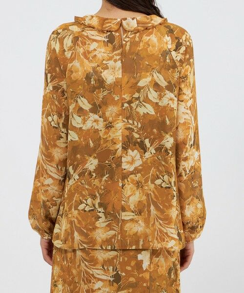 EPOCA / エポカ シャツ・ブラウス | レイヤーフィオーレプリント フリルブラウス | 詳細6