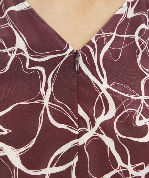 EPOCA / エポカ シャツ・ブラウス | マーブルプリント タイブラウス | 詳細6