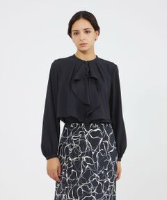 EPOCA / エポカ シャツ・ブラウス | パウダリージョーゼット フレアブラウス