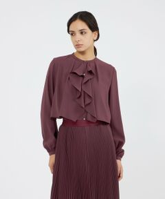 EPOCA / エポカ シャツ・ブラウス | パウダリージョーゼット フレアブラウス