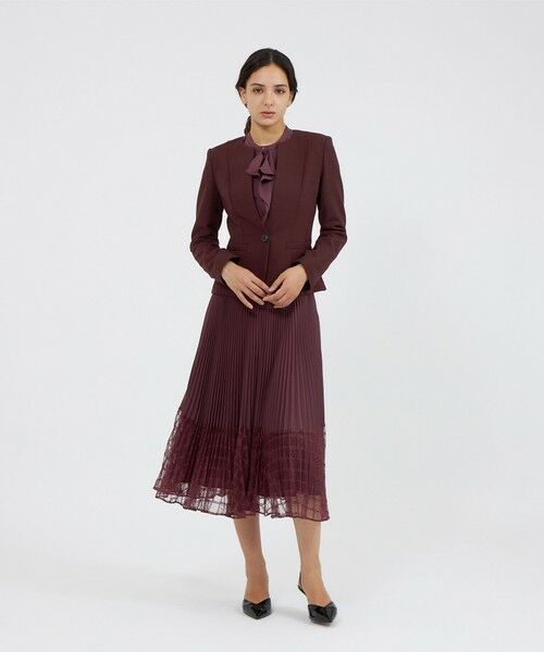 EPOCA / エポカ シャツ・ブラウス | パウダリージョーゼット フレアブラウス | 詳細5